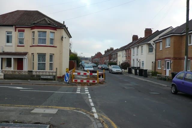 Springbourne, Bournemouth — quiet residential neighbourhood with typical inner-suburb housing